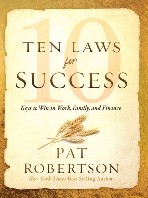 cover image of Ten Laws for Success